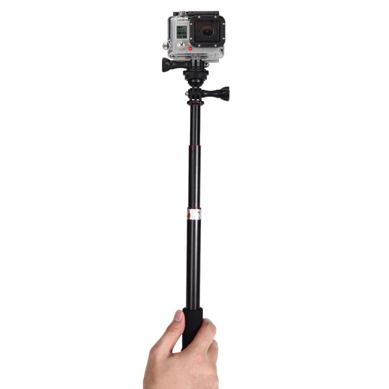 Waterproof Monopod Tripod Telescoping for Gopro Stick Extendable Baton Selfie Handheld Sophie Sticks w/Mount for GoPro Hero 3