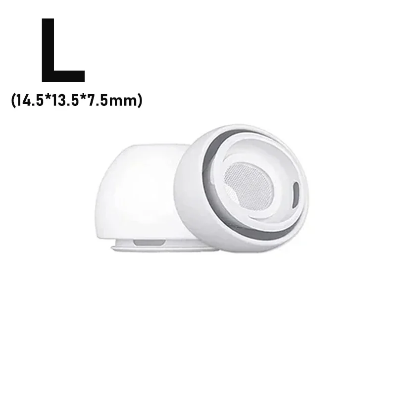 1-4Pairs Vervanging Oordopjes voor AirPods Pro 1e 2e Generatie Oordopjes Buds Siliconen Rubber Oordopjes Oordopjes cap Accessoires: XS / Sky Blue