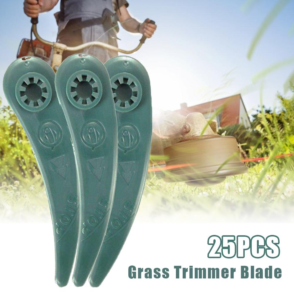 25 stk gressklipper plastblad gressstrimmer trimmer til bosch erstatningsdel for bosch art 26-18li,  art 23-18 li hage