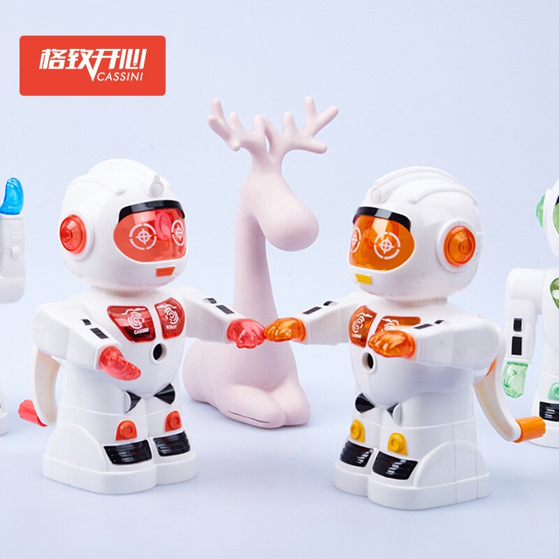 Taille-crayon Robot à modélisation créative, fournitures d'étudiants intéressantes, alimentation automatique du stylo