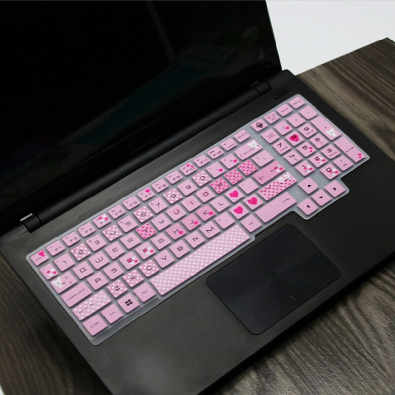 Silicone Keyboard Case Cover Skin High invisible Protector Skin Cover Fit For HP 15.6 inch Laptop PC 1pc: as picture