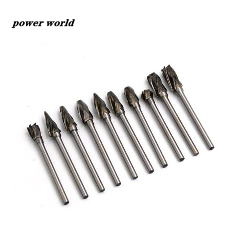 1pcs Tungsten Carbide Milling Cutter Rotary Tool Drill Bit Cutting for Metal Woodworking Carving Tool for polish