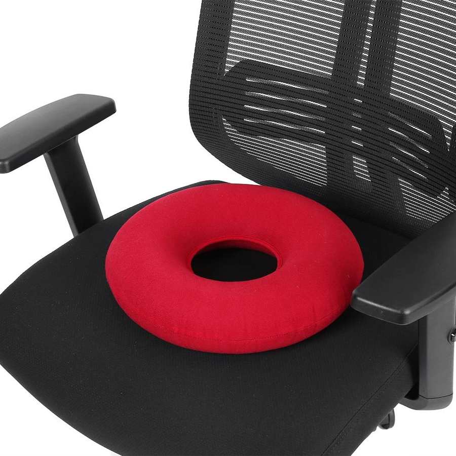 Stuitbeen Donut Kussen Kussen Super Comfort Ronde Butt Kussen Opblaasbare Donut Kussen Donut Kussen Aambei Kussen Pijn