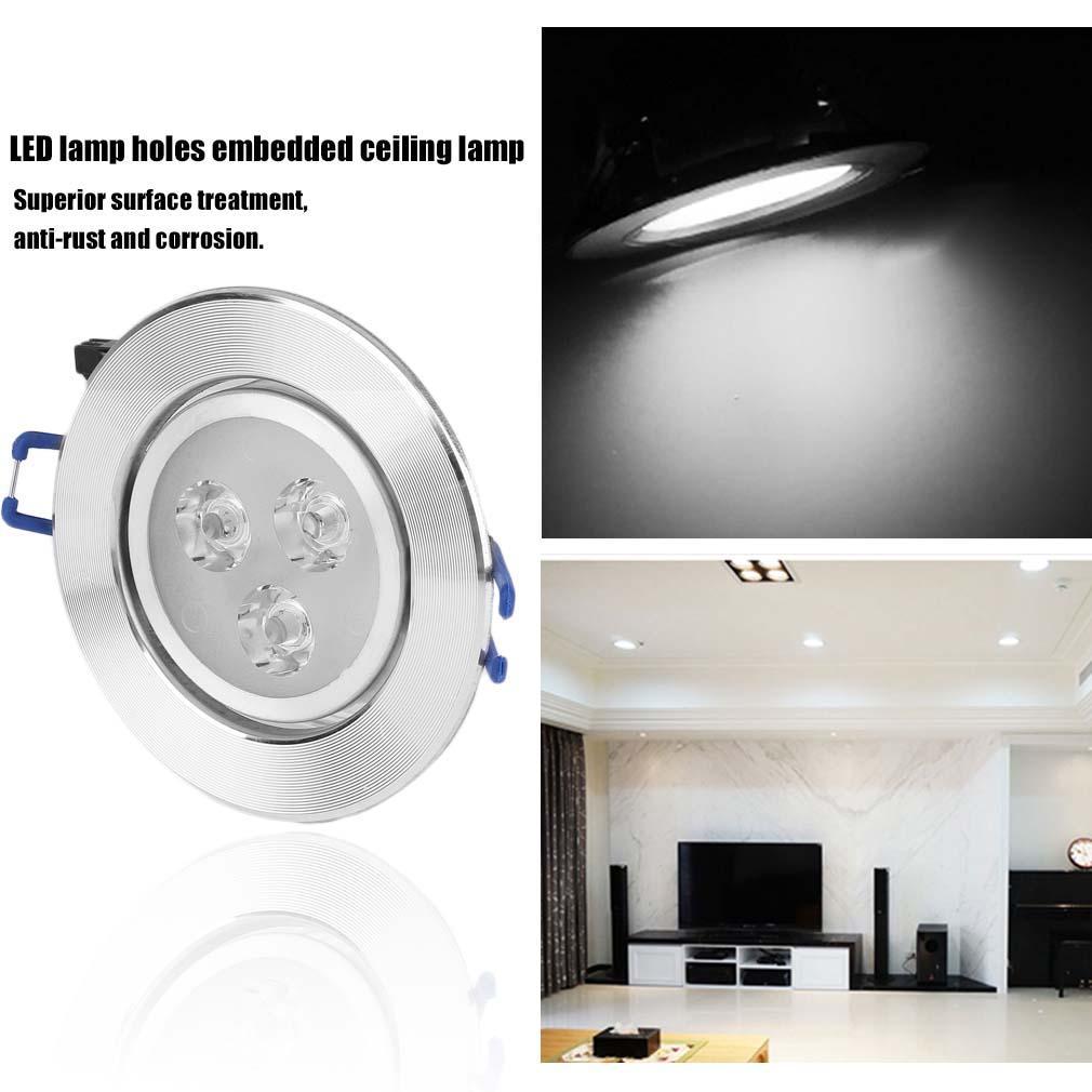 3W LED Geoptimaliseerde Verzonken Plafond Downlight Spot Light Waterdicht Badkamer Plafond Verborgen Downlight Ultra-dunne Licht
