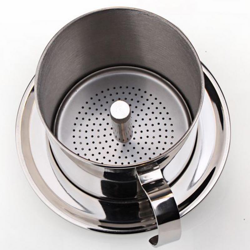 Edelstahl Vietnam Kaffee Tropf Mehrweg Filter Vietnam Kaffee Tropf Topf Tropf Tragbare Kaffee Filter Tasse