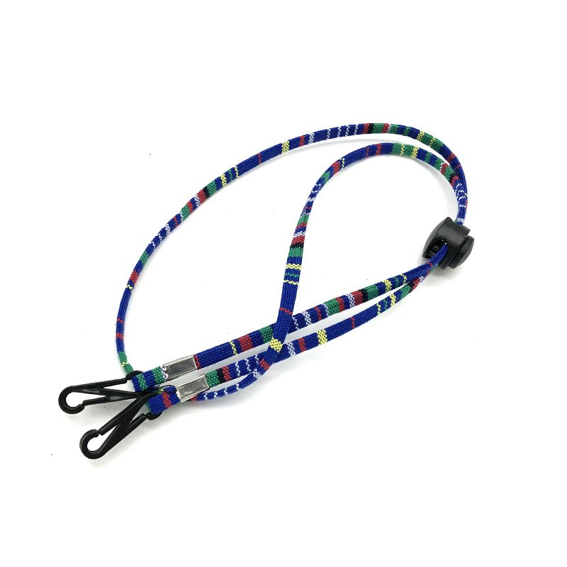 1Pc w stylu etnicznym maska smycz okulary smycz linowa wygodny pas regulowane okulary łańcuch dla dorosłych i dzieci: 08