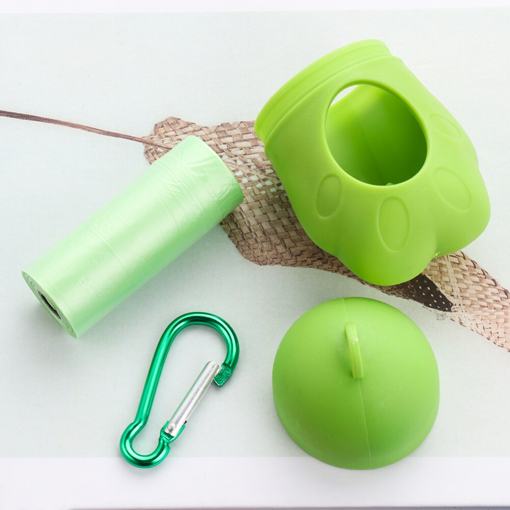 Useful Dog Poop Waste Bag Storage Box Pet Supplies Garbage Bags Carrier Holder Cleaning Tool Litter Picker Dispenser Poop Pouch