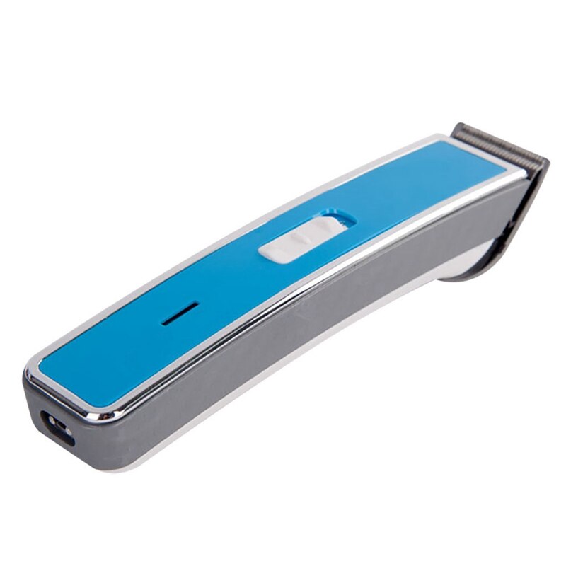 Tondeuse, elektrisch, duw-tondeuse, kapper, huishoudelijke mini-kapper, scheerapparaat, baardtrimmer, eu-stekker (blauw)