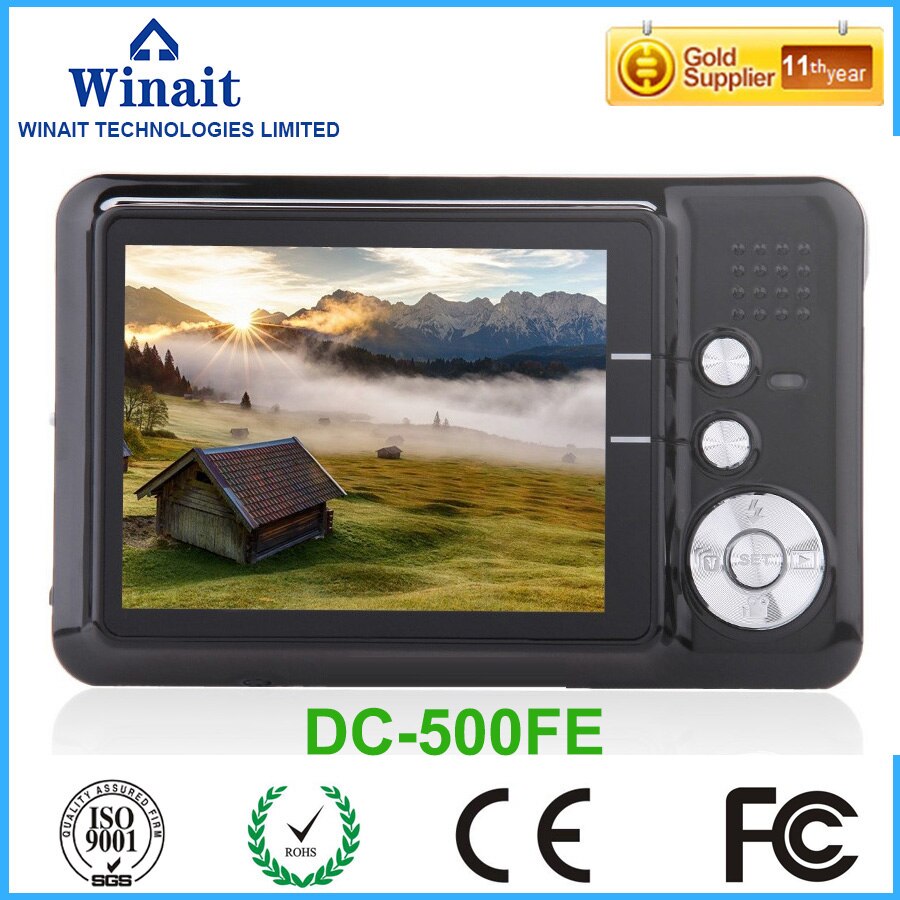 Digital Camera Compact Photo Camera 18MP 480 SD Video Fixed focus Optical Zoom 2.7" Screen