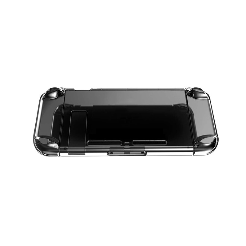 Controller Accessories With Stand Cases Hard PC Protection Cover For Nintend Switch NS NX Case Transparent Crystal Shell Console