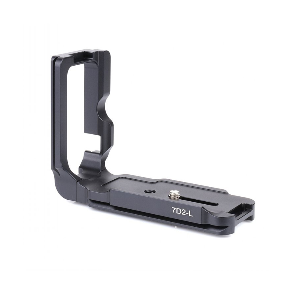 Metal L Shape Plate Bracket Vertical Shoot Quick Release Plate Camera Holder Suit For Canon 7D Mark II 7D2