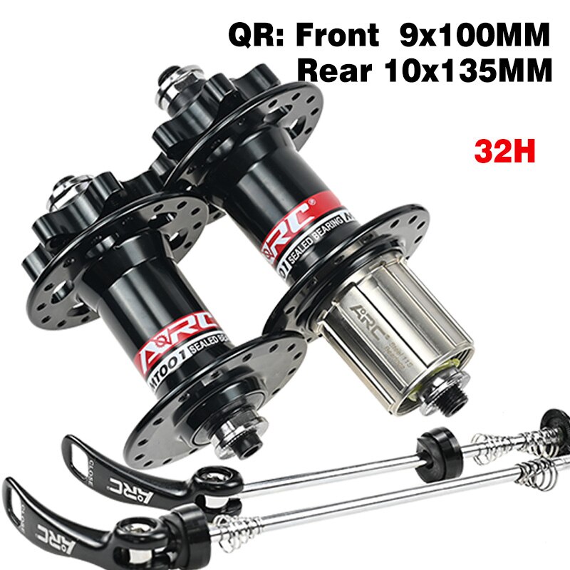 Bue mtb skive nav 32 36 huller foran 9 x 100 bag 10 x 135 cykel nav nbk leje nav mountain bike hjulnav shimano 8 9 10 11 hastighed: 32h qr