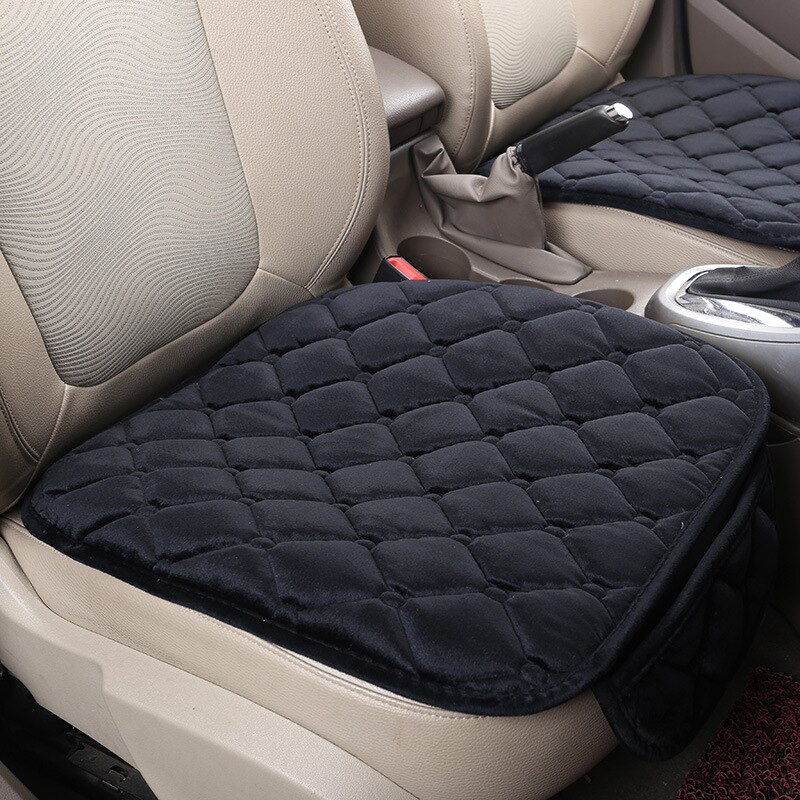 Stof Auto Bekleding Vier Seizoenen Voor Achter Vlas Kussen Ademende Protector Mat Pad Auto accessoires Universele Voor Alle Model