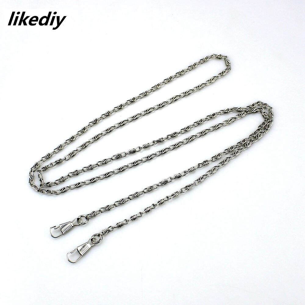 12 pcs/lot Antique bronze Golden Silver Gun black about 120 cm long metal chain for purses/bags DIY purse accessory 4 colors