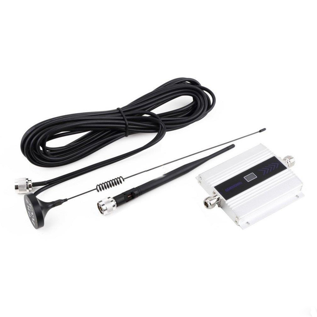 Amplificador de Sinal GSM 900MHz para Celular Unicom, Repetidor de Sinal de Telefone Móvel, Antena Amplificadora para Dropshipping: Plugue AU