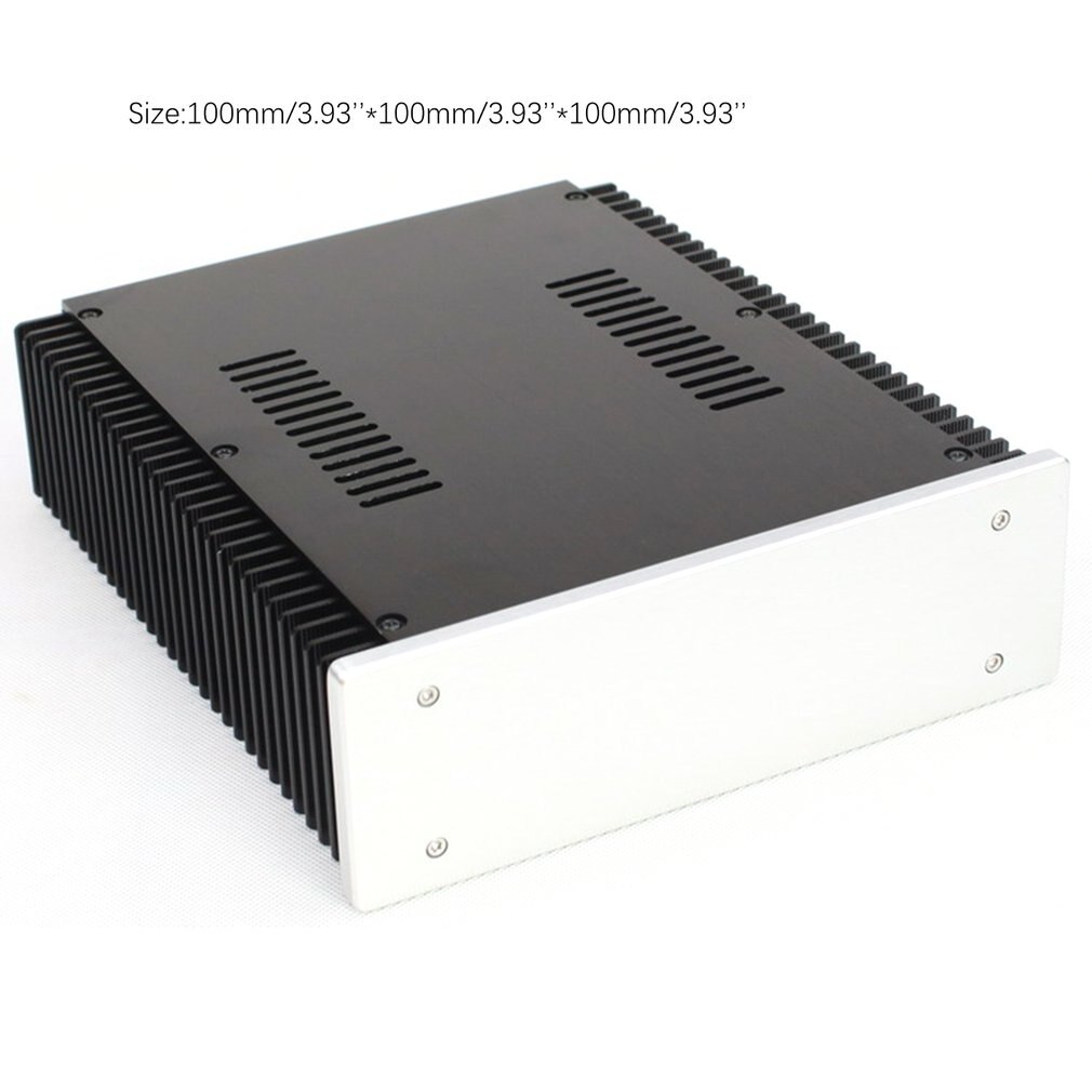 Wa92 aluminium chassis forstærker sag / forstærker kabinet / diy kabinet dac box diy kit
