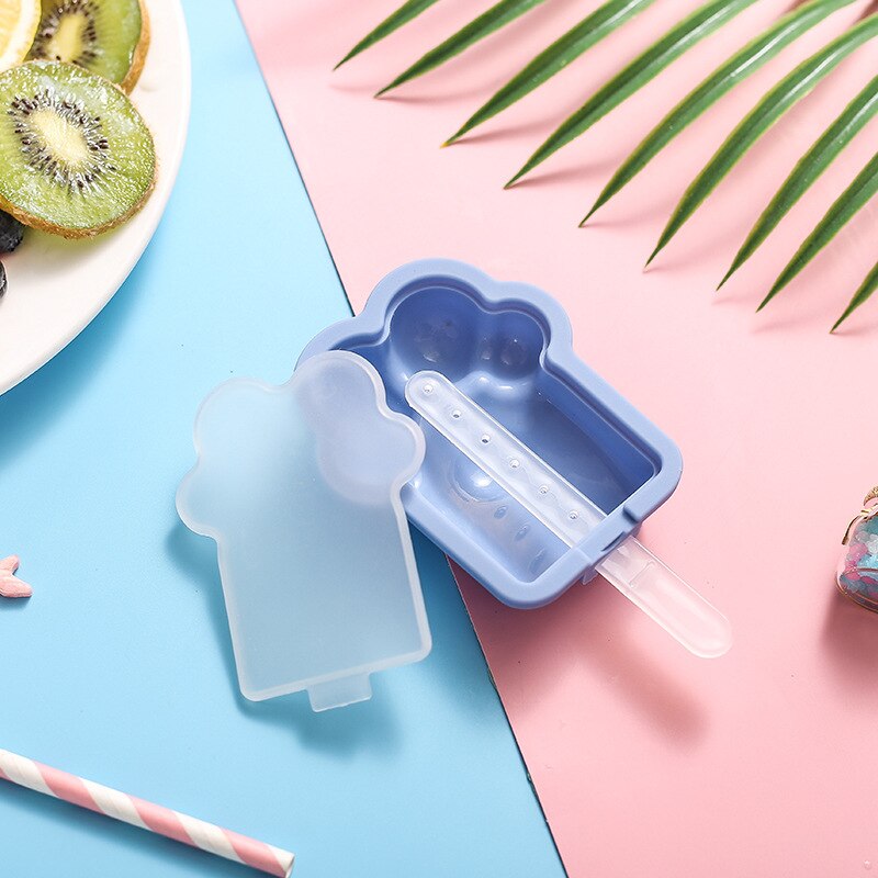 Cat's Claw Ice Cream Mold - Silicone Popsicle Maker - DIY Homemade Fruit Juice Ice Pop Mould