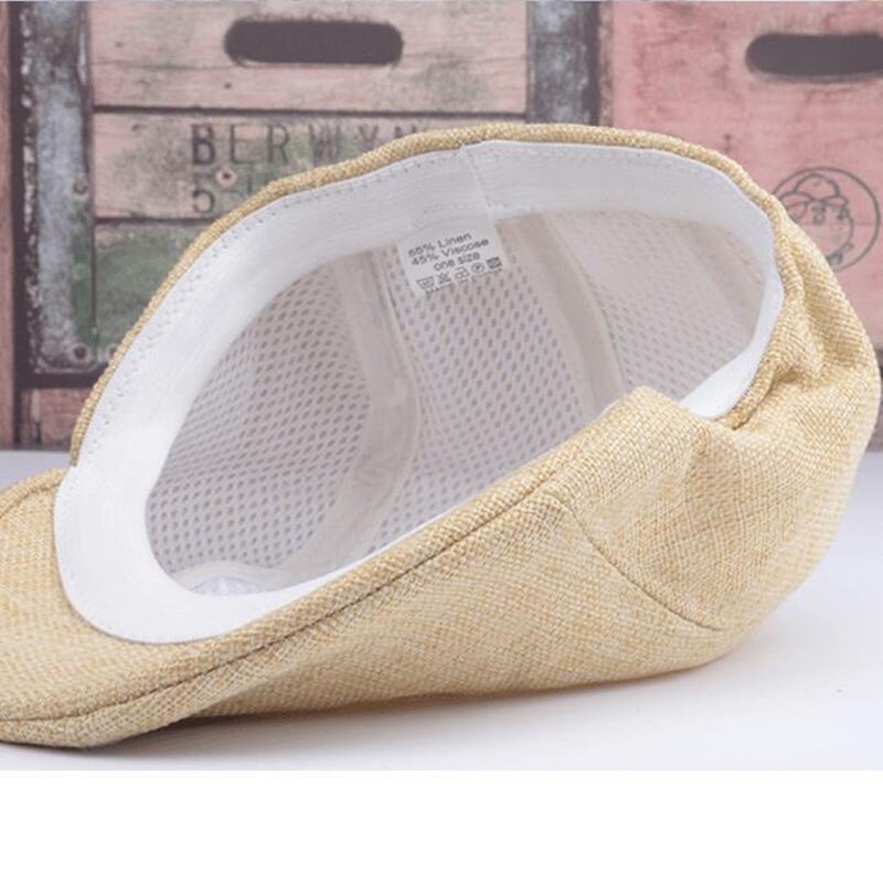 Duckbill Cap Ivy Cap Driving Sun Flat Cabbie Newsboy Hat Unisex Berets British duck tongue Beret