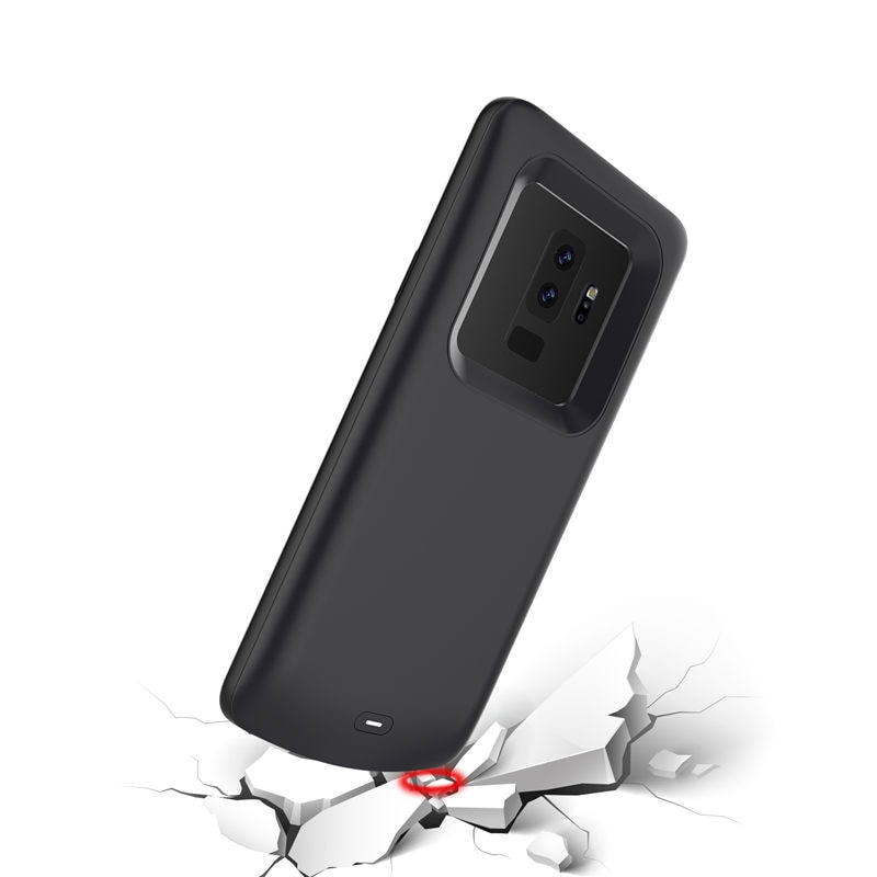 Silm – coque de chargeur de batterie Portable, étui de charge pour batterie externe Samsung Galaxy S8 S9