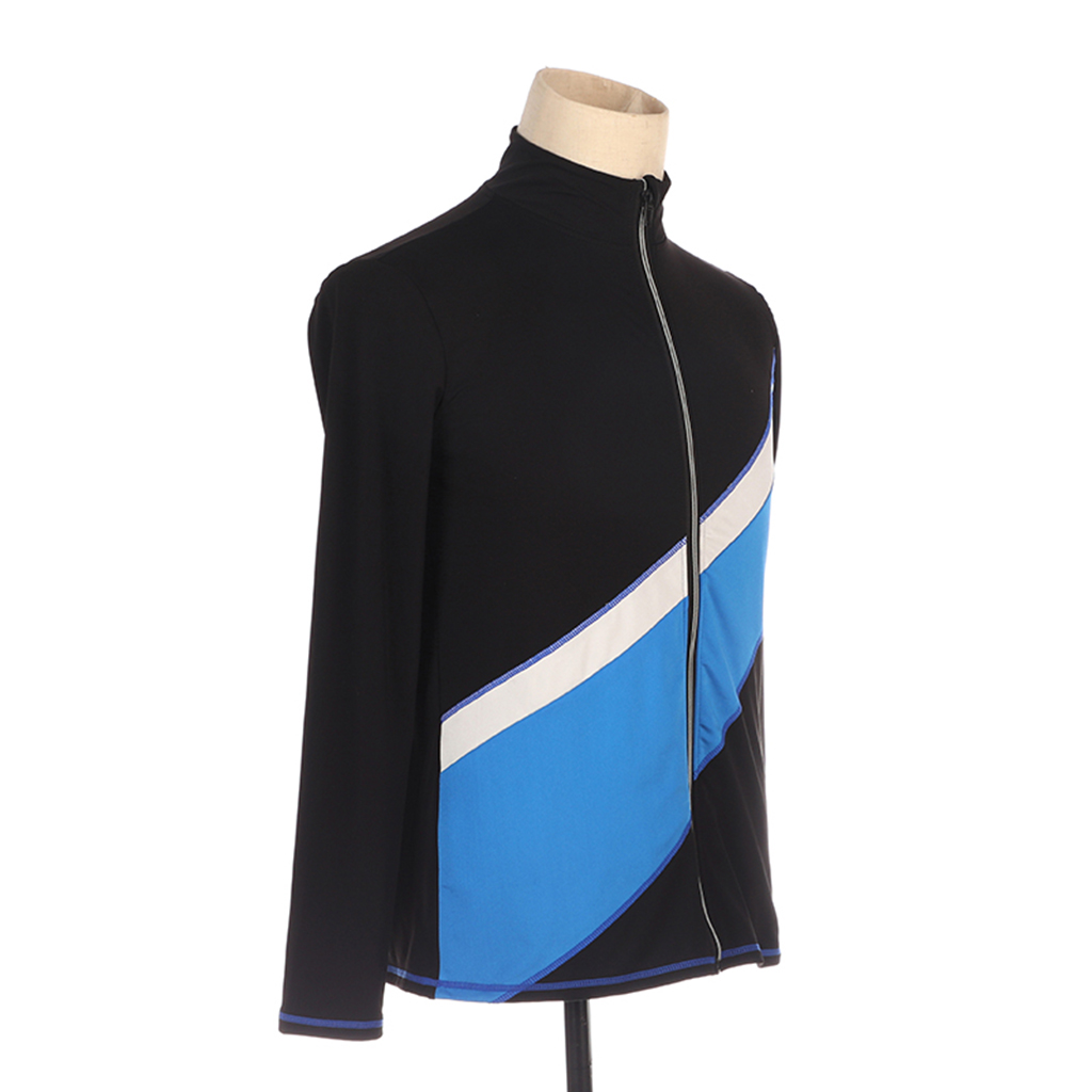 Vrouwen Meisjes Figuur Schaatsen Jas Skate Outfit Top Sportkleding Gymnastiek Dans Thermische Top Schaatsen Compressie Gym Jas