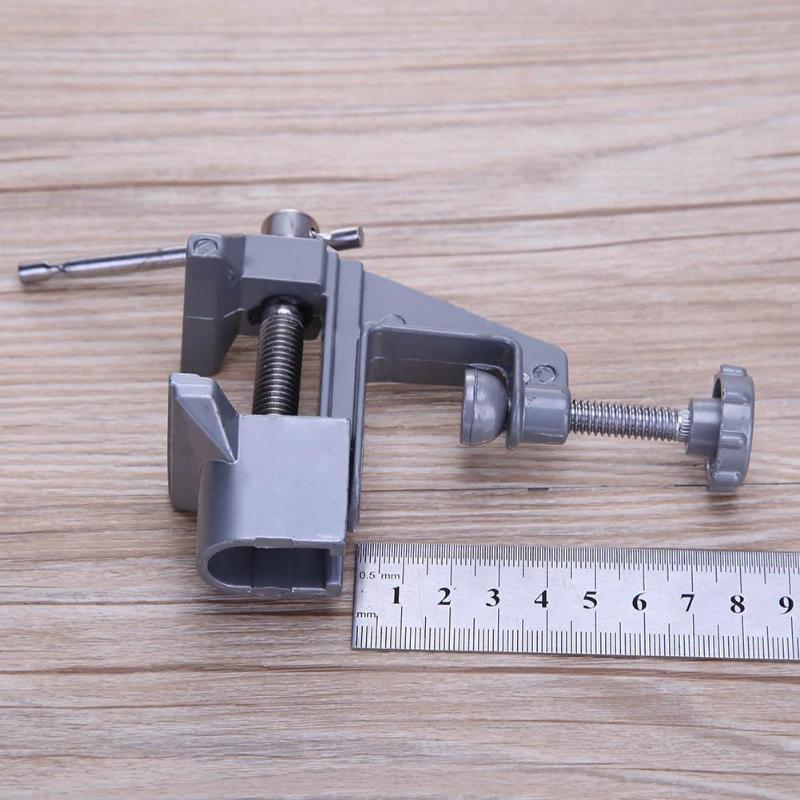 Universal Bench Vise 40mm Metal Table Vice Bench Clamp Screw Vise for DIY Craft Electric Drill Fixed Repair Tool Factory Small