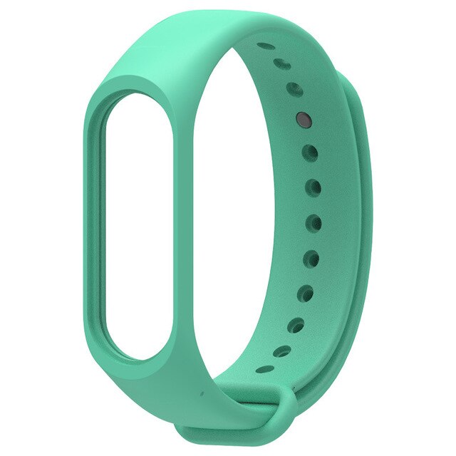 Upea värikäs ranneke rannerengas mi band 4 xiaomi mi band 3 hihna pulseira mi band 4 3 xiaomi correa mi band 4 hihna: Mintunvihreä