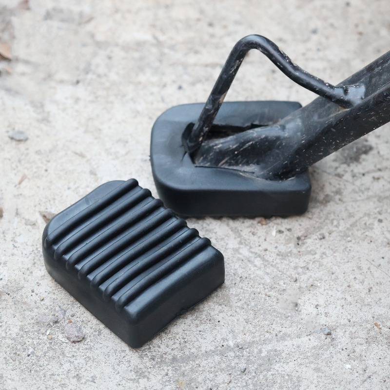 Universal Motorrad Fußstütze Weiche Gummi Pad Motorrad Seite Stehen Basis Verlängerung Fuß Pad Unterstützung Platte Motorräder Zubehör