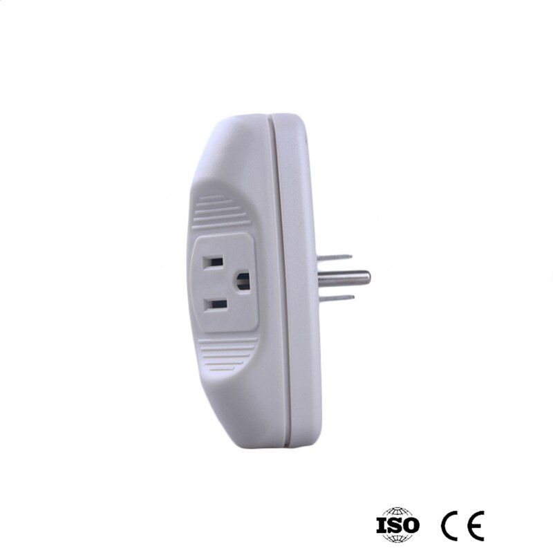Bseed 3 pack us överspänningsskydd spänning brownout plug 120v hushållsapparater vit pc serie us plug amerikansk standard