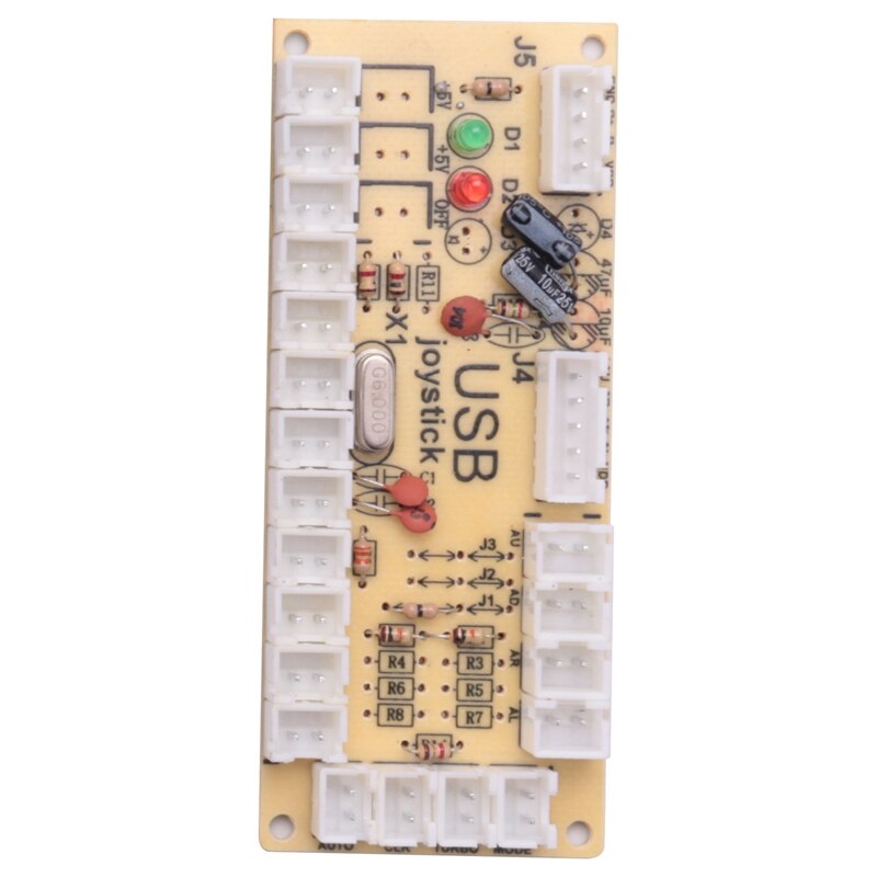 2X Zero Delay Arcade Game USB Encoder Pc To Joystick For Mame &amp; Raspberry Pi Retropie Projects Sanwa Parts