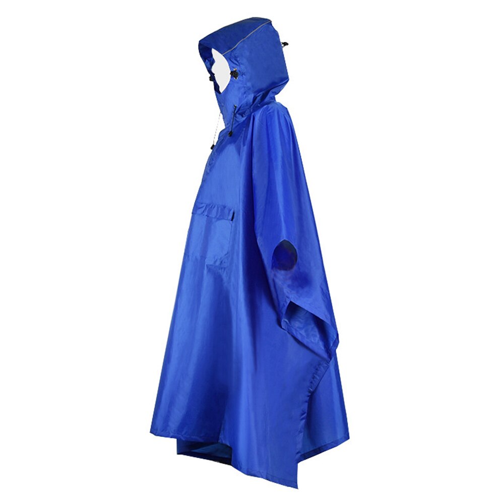 Outdoor Raincoat Multifunctional Backpack Cover Waterproof: Blue