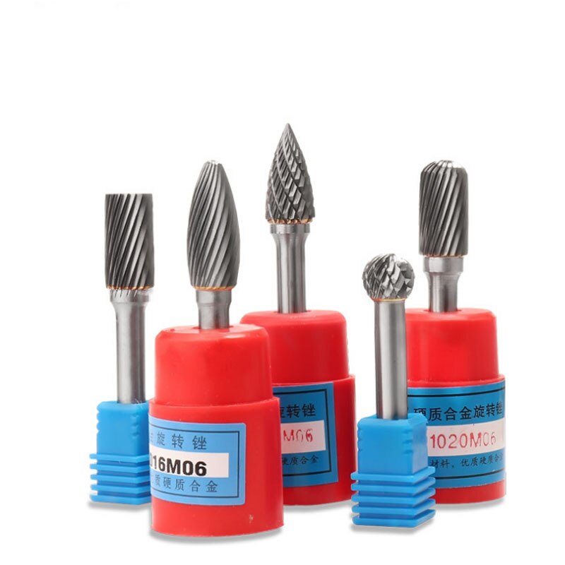 Rotating File For Metal Rods 6X10mm Carbide Rotary File Double Slot Tungsten St... – Vicedeal