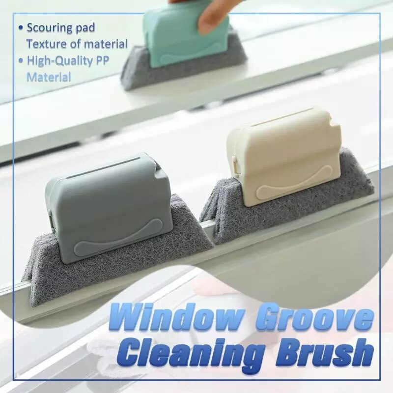 Window Groove Cleaning Brush Magic Window cleaning brush Window Groove Cleaning Cloth Window Slot Brush