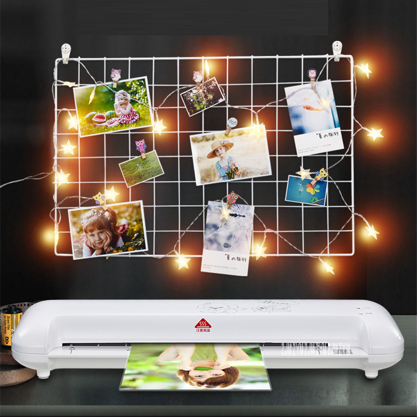 A4 Photo Laminator Paper Film Document Thermal &Cold Laminator A4 Plastificadora Termolaminar Plastifieuse Laminator L409-A