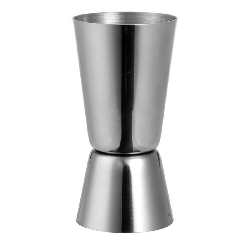 Double Sided Cocktail Liquor Bar Measuring Cups Stainless Jigger Mixer Drink Measuring Bar Bartender Cup