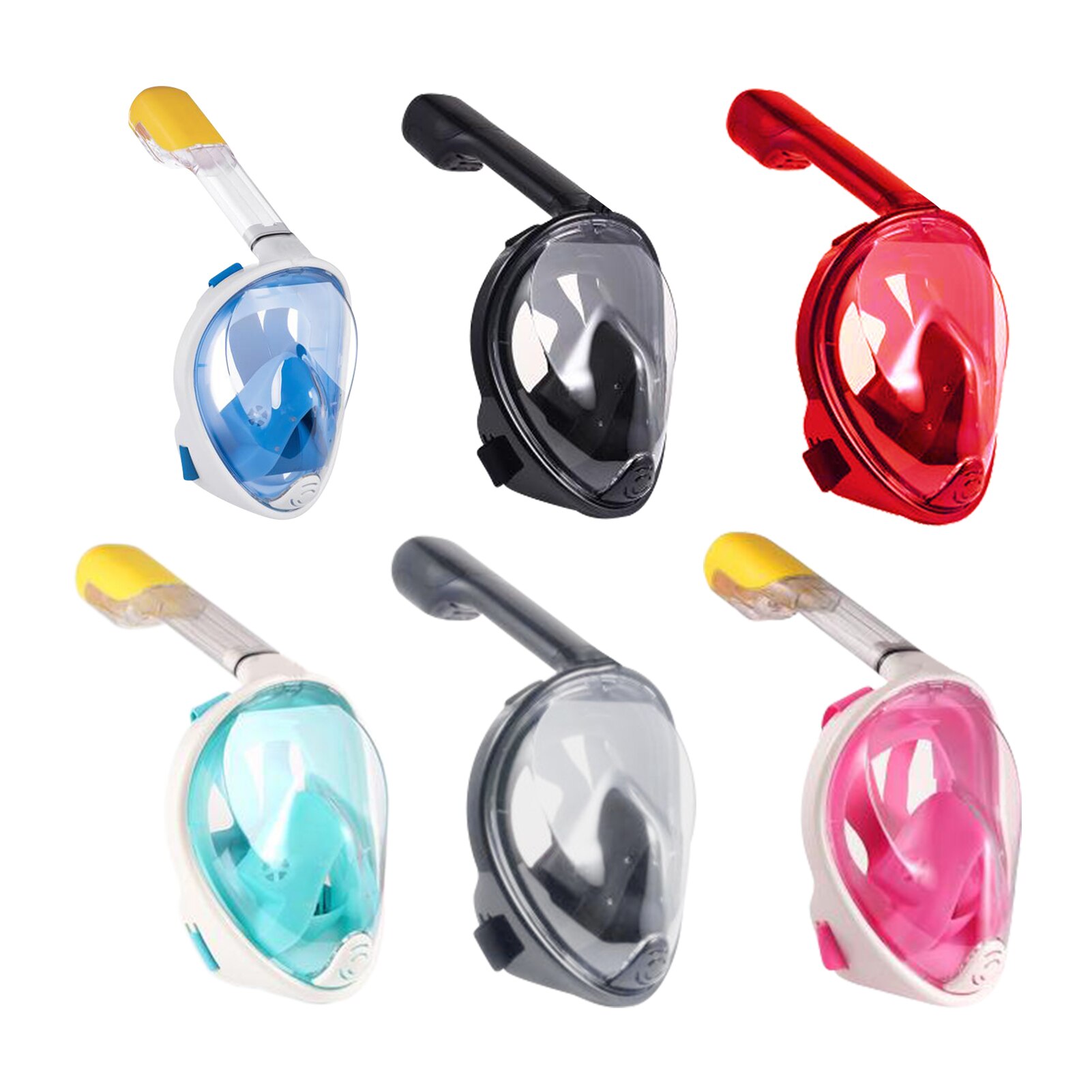 Volle Gesicht Scuba Tauchen Maske Anti Fog Goggles mit Kamera Montieren Unterwasser Weiten Blick Schnorchel Schwimmen maske für Erwachsene Jugend