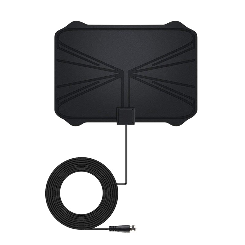 990 Miles TV Aerial Amplified 4K 1080P HD Digital HDTV Antenna with Adjustable Amplifier Signal Booster: Default Title