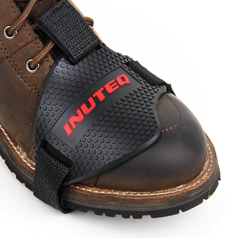 Zapatos de motocicleta Protector cambio de marchas de motocicleta botas de zapato Protector de bota para moto accesorios de cambio de marchas de protección: Rojo