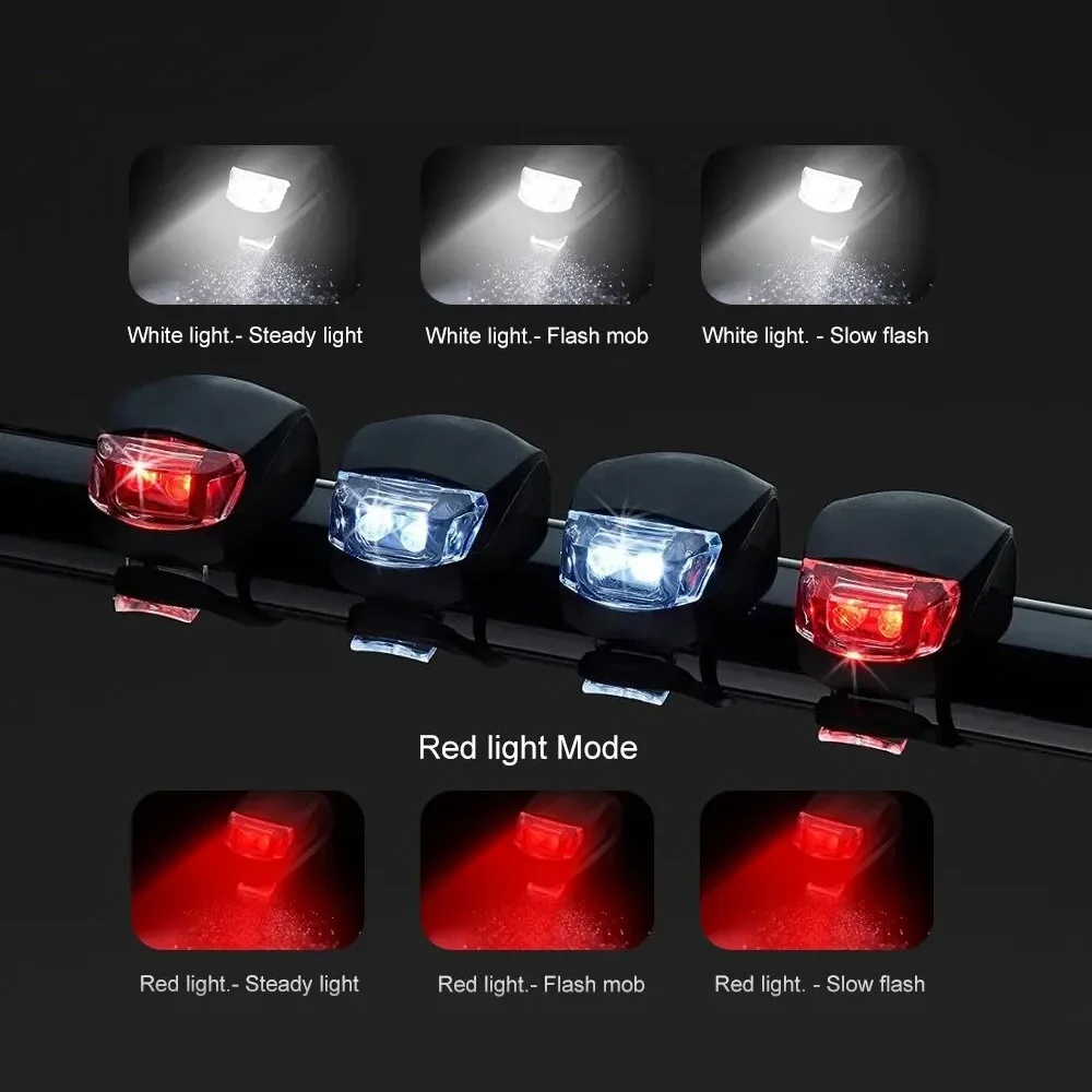FEU arrière Vélo LED Triangle Bicolore 5 Modes - Charge USB - IP64 FEU arrière Vélo LED Triangle Bicolore 5 Modes - Charge USB - IP64