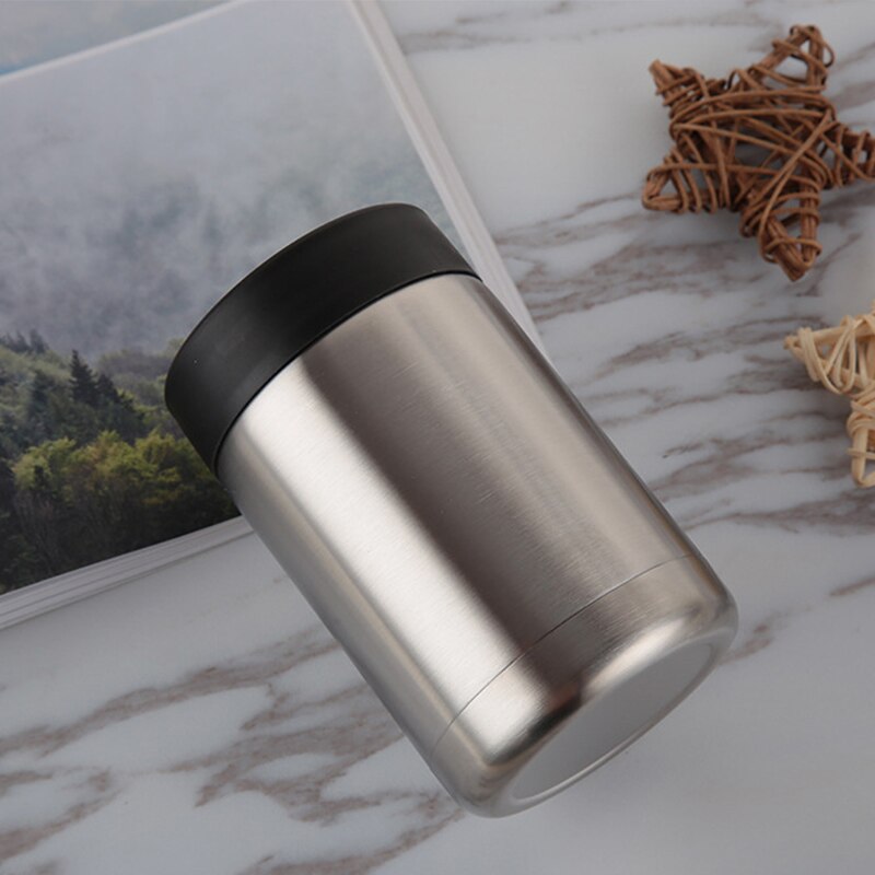 12 OZ Rvs Bier Fles Koud Keeper Kan/Fles Houder Dubbele Wand Vacuüm Geïsoleerde Bierfles Koeler Bar accessoires