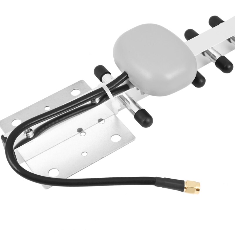 Antenne Yagi Directionnelle Extérieure 4G / Wi-Fi - Gain 25 DBi - Câble RG58 1,5 M - BYFRI