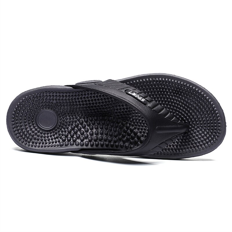 Casual Simple Men Beach Flip Flops Shoes Sandals Male Bath Slipper Casual Flat Shoes material comfortable A50