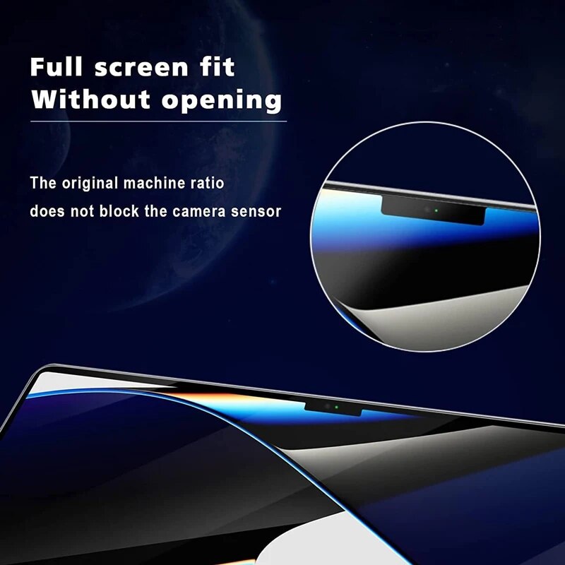 Screenprotector voor MacBook HD Zachte film voor Air 13 Inch M1 M2 Pro 11 13 14 15 16 Inch Heldere Laptop Zachte film