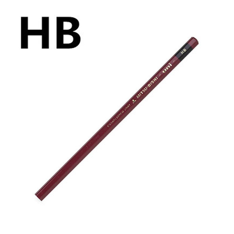 Uni 1887 Geavanceerde Hout Potlood Hardheid Test Potlood Tekening Potlood HI-UNI 1Pcs: HB 1PCS