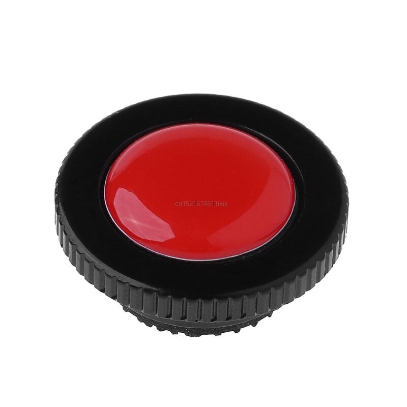 Red Manfrotto Round Quick Release Plate For Compact Action Tripods