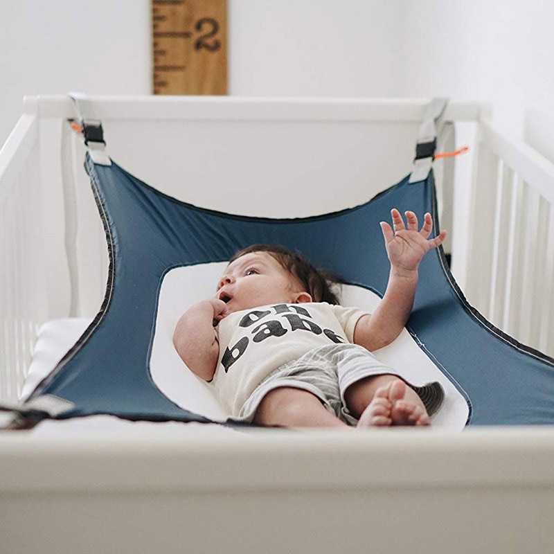 Øge åndbar mesh foldbar vaskbar sovekomfort sikker og praktisk åndbar sommer baby hængekøje