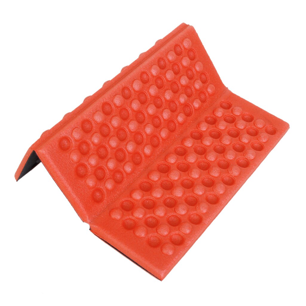 Outdoor Light Weight Foldable EVA Foam Seat Waterproof Chair Cushion Pad Camping 5 colors: Red
