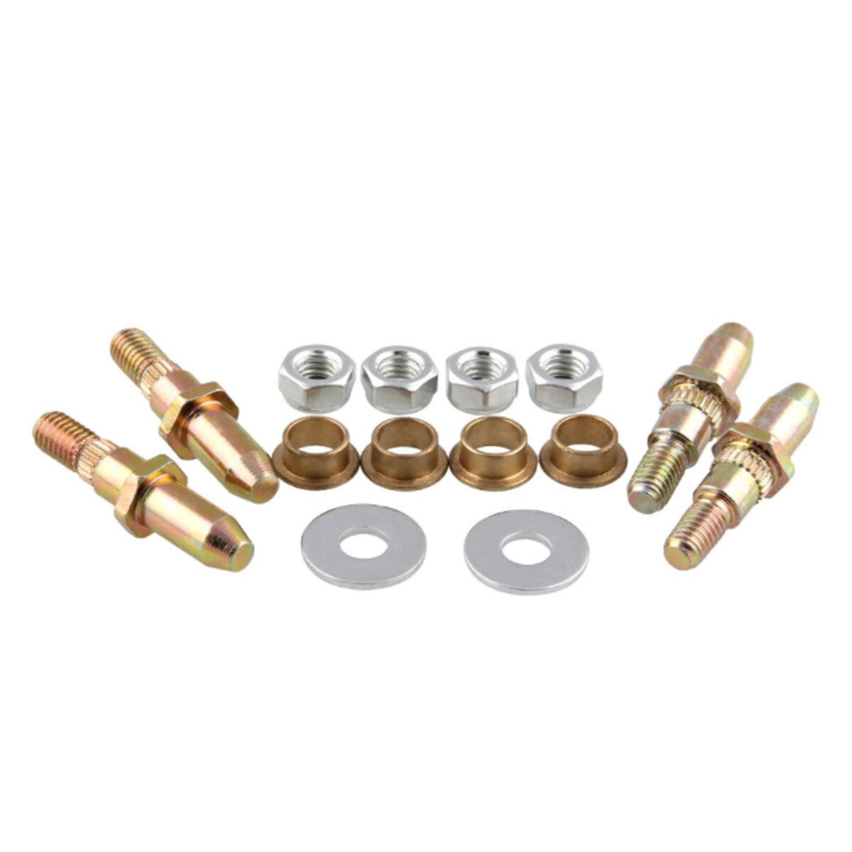 Full Set Truck SUV Door Hinge Pins Pin Bushing Kit Set For Chevy For GMC Zinc Plated Steel Door Hinge Pins
