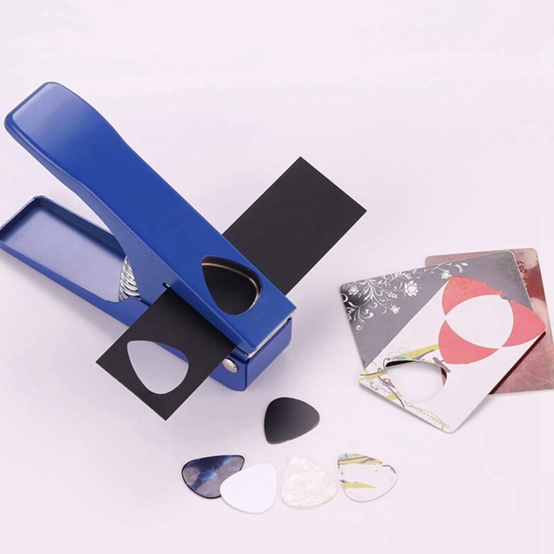 Máquina para hacer púas de guitarra, bricolaje: Blue