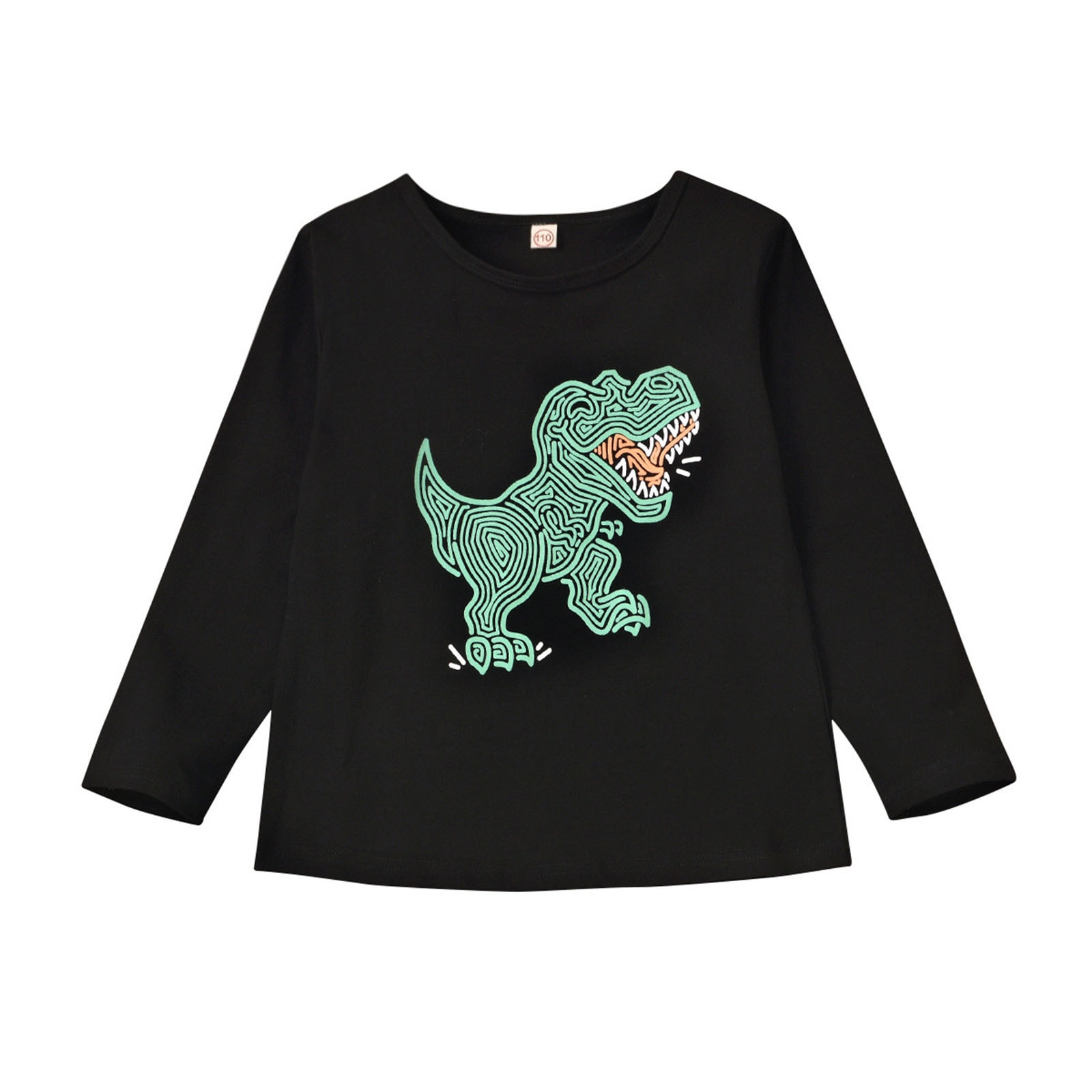 Été Enfants Vêtements Infantile Enfants Bébé Garçons Dessin Animé Imprimé Lettre Dinosaure Filles Manches Courtes T-shirts Couverture En Coton Chemises T-shirts