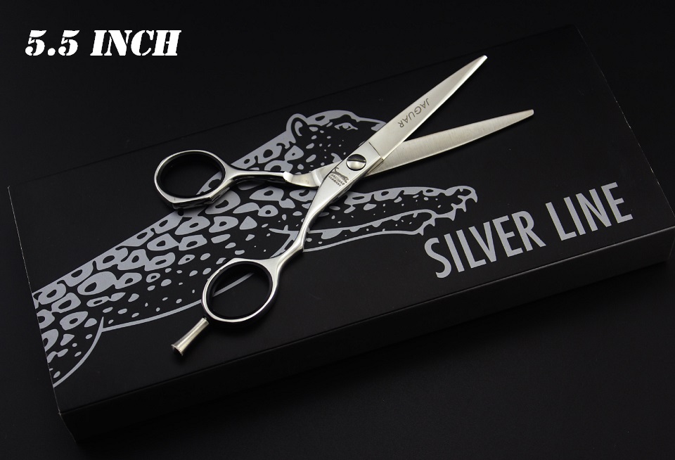 5.0 & 5.5 & 6.0 & 6.5 Inch Haar Schaar Professionele Snijden Dunner Set Kappers Schaar Kapper gereedschap Scharen Salon: Bruin